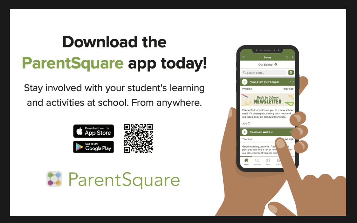 ParentSquare Sign Up QR code